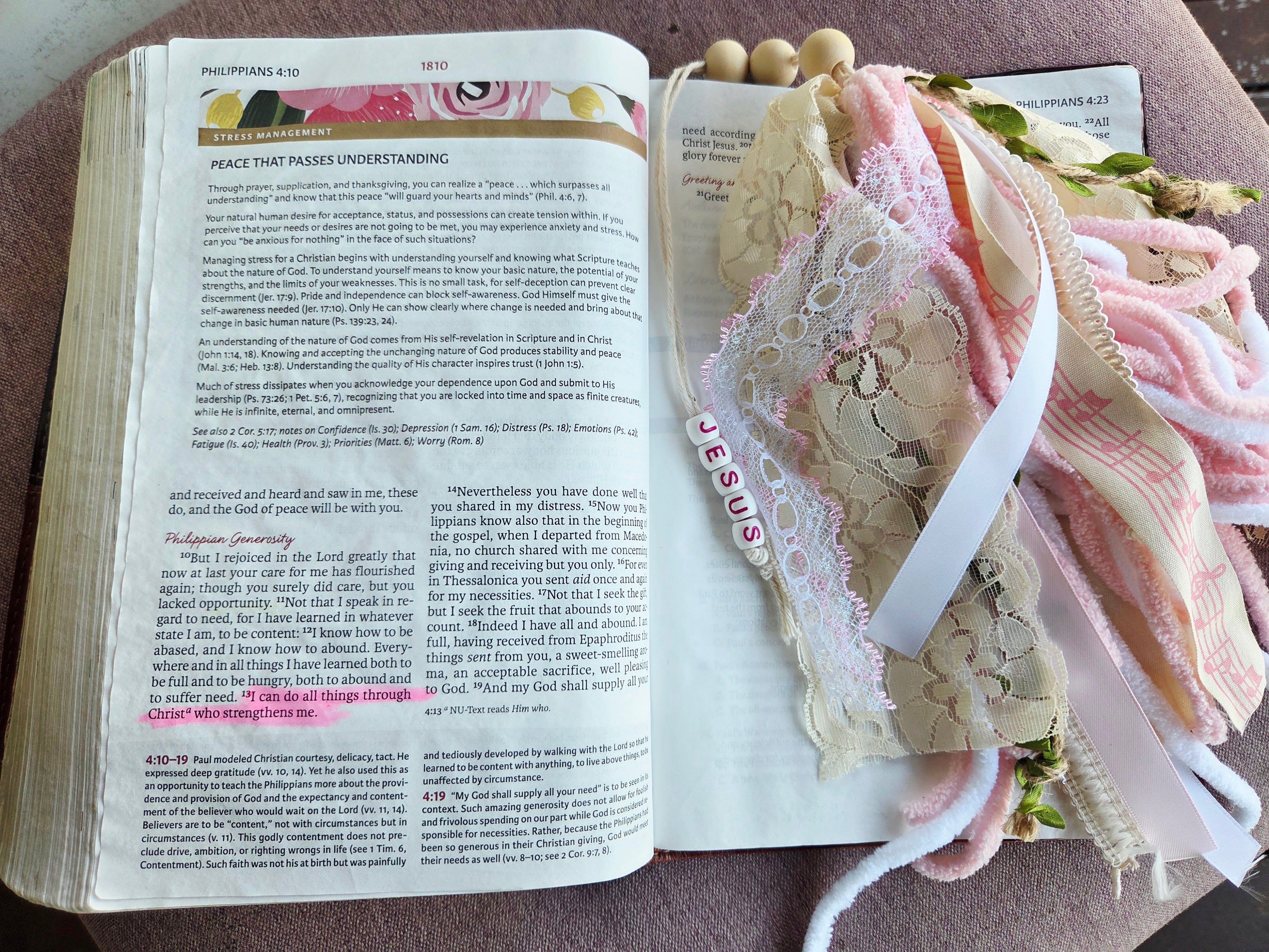 Bible Tassel by King's Daughter