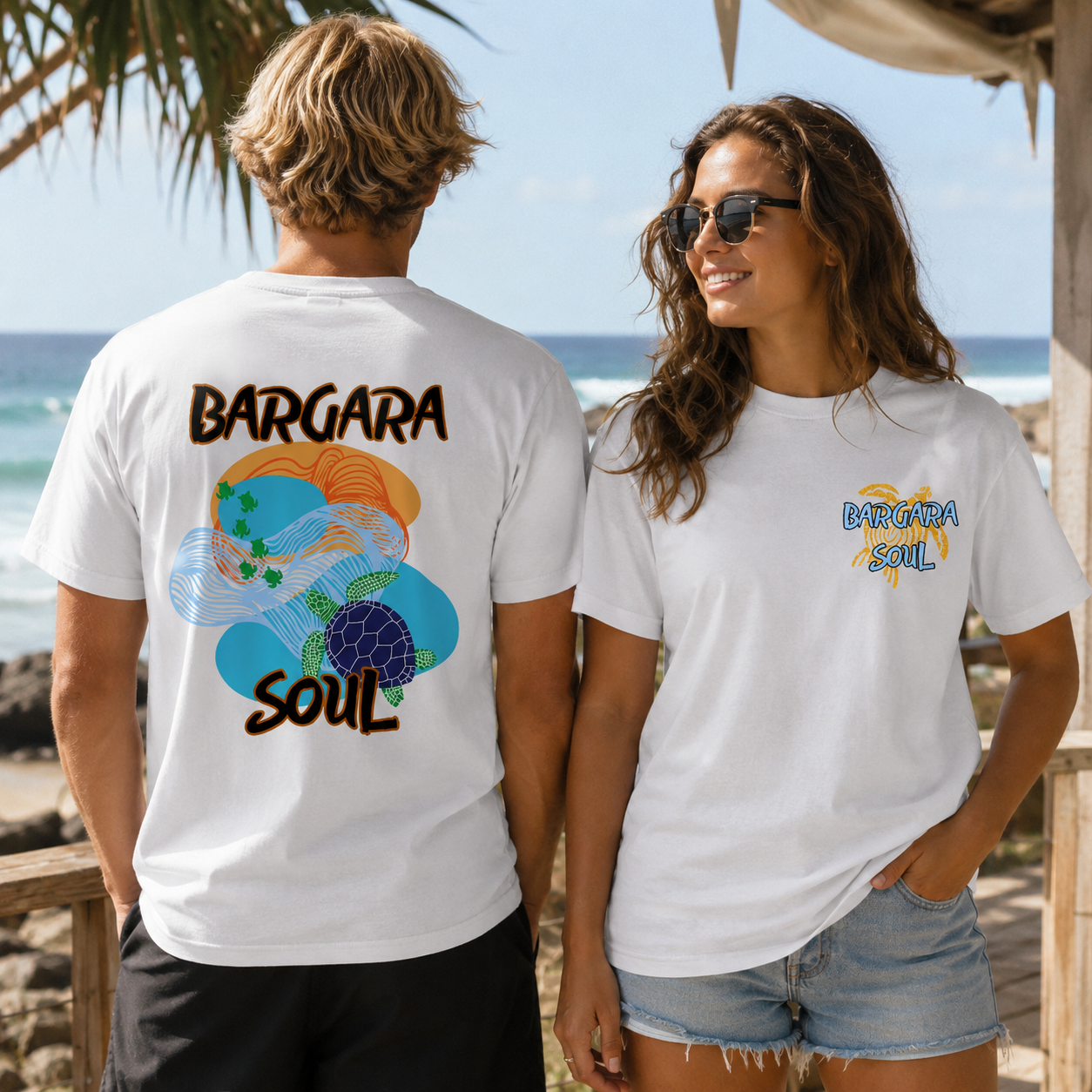 "Bargara Beach" Unisex T-Shirts