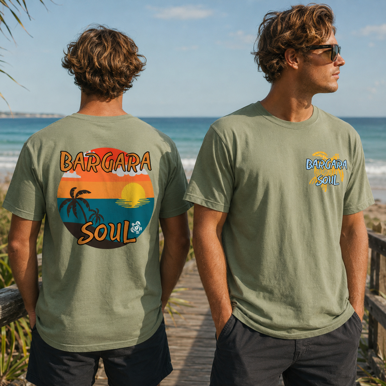"Bargara Beach" Unisex T-Shirts