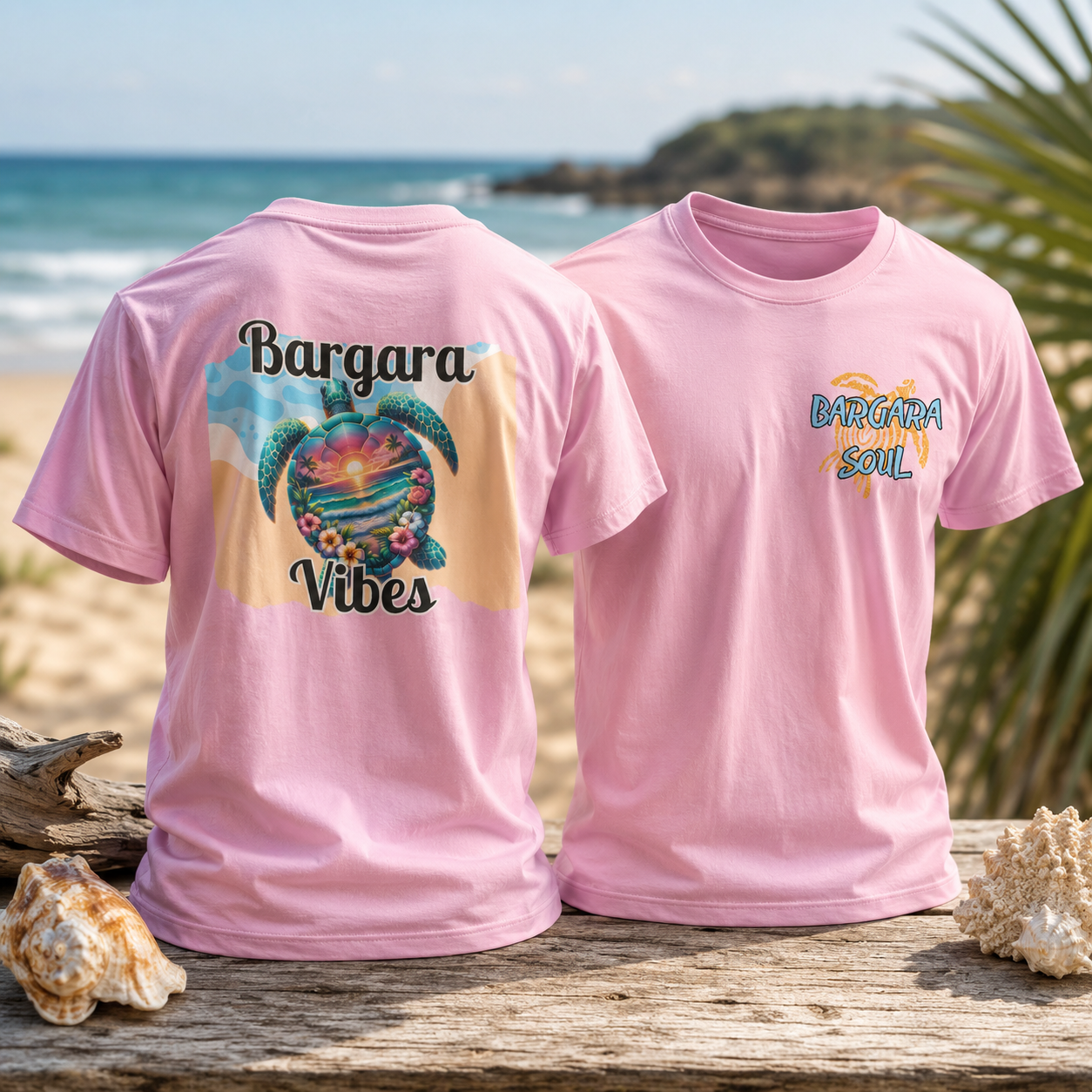 "Bargara Beach" Unisex T-Shirts