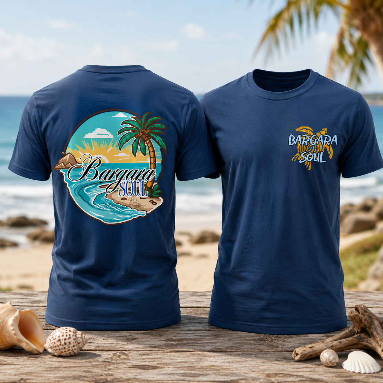 "Bargara Beach" Unisex T-Shirts