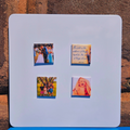 4 set of Family Photo Magnets