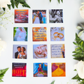 12 set of Family Photo Magnets